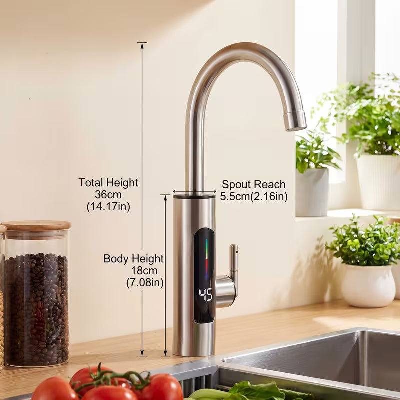 instant electric heating water faucet