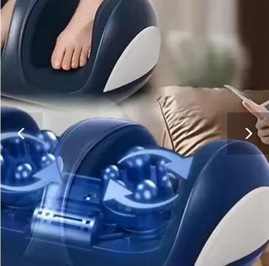 New Electric Foot Massager Hot Compress Shiatsu Kneading Leg Roller Kneading Calf Deep Relieve Fatigue Relaxation Muscle