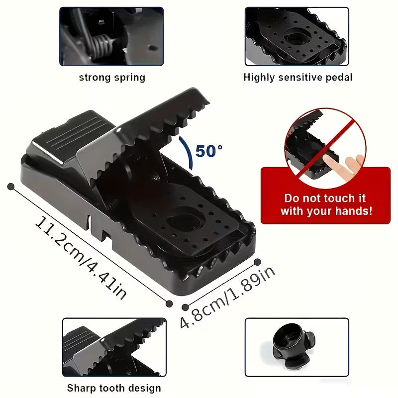 plastic snap style mouse and rat trap
